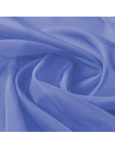 Tessuto in Voile 1,45x20 m Blu Reale 2