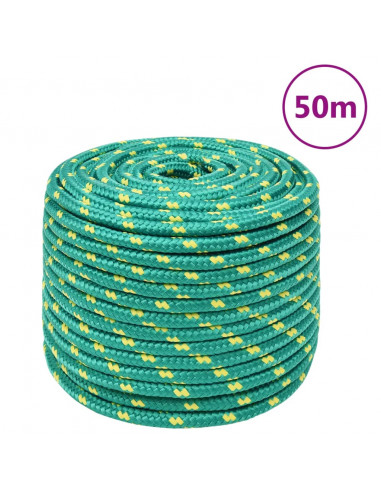 Corda per barca Verde 12 mm 50 m in Polipropilene