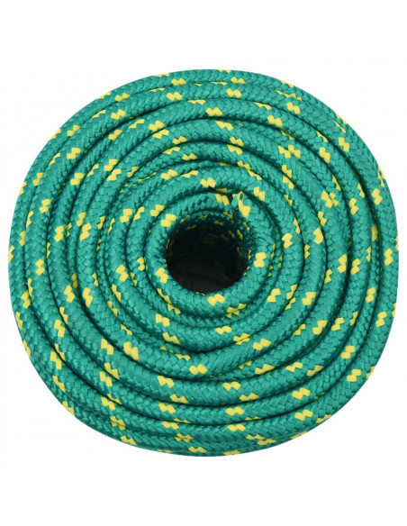 Corda per barca Verde 14 mm 25 m in Polipropilene