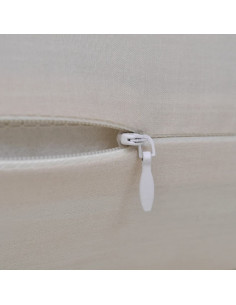 Set 4 Federe in cotone beige 40 x 40 cm 2