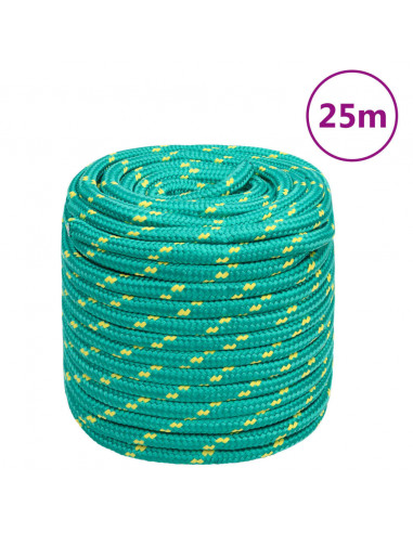 Corda per barca Verde 18 mm 25 m in Polipropilene