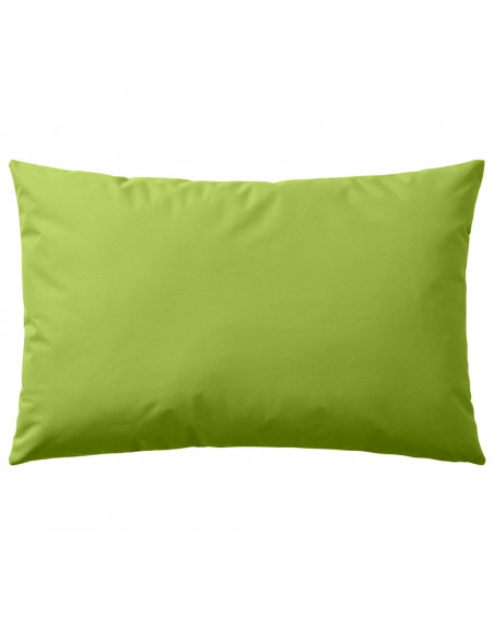 Cuscini da Esterno 4 pz 60x40 cm Verde Mela