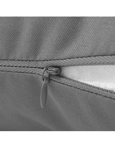 Cuscini da Esterno 4 pz 45x45 cm Grigi