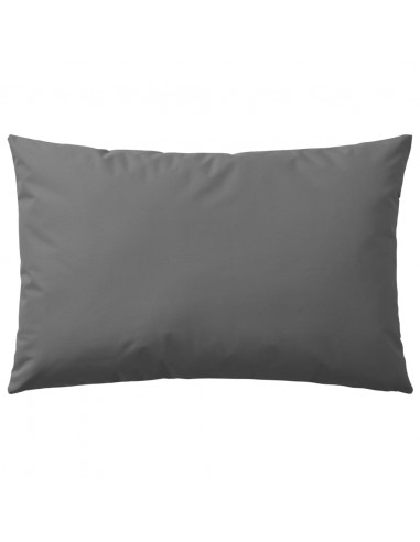 Cuscini da Esterno 4 pz 60x40 cm Grigi
