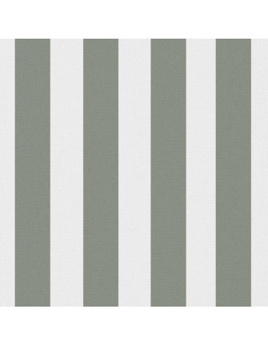 Cuscini da Esterno 4 pz Stampa a Righe 45x45 cm Grigi