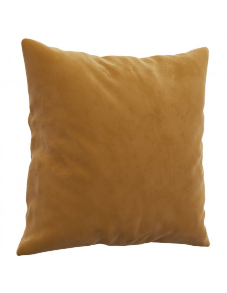 Cuscini Decorativi 2 pz Marrone 40x40 cm in Velluto