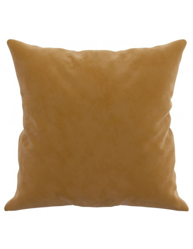 Cuscini Decorativi 2 pz Marrone 40x40 cm in Velluto