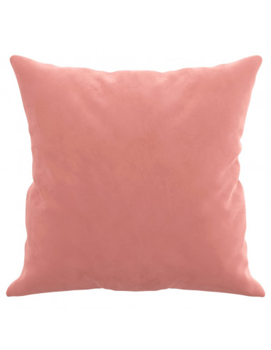 Cuscini Decorativi 2 pz Rosa 40x40 cm in Velluto