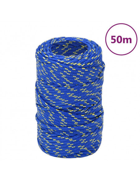 Corda per barca Blu 2 mm 50 m in Polipropilene