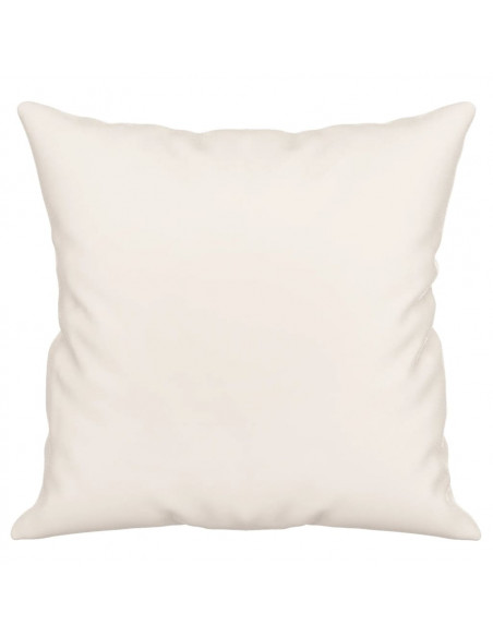 Cuscini Decorativi 2 pz beige 40x40 cm in Tessuto Microfibra