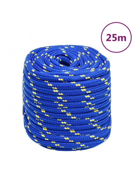 Corda per barca Blu 16 mm 25 m in Polipropilene