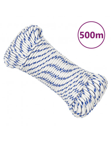 Corda Nautica Bianca 4 mm 500 m in Polipropilene