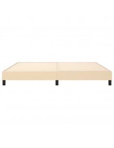 Giroletto a Molle Crema 200x200 cm in Tessuto