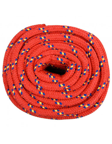 Corda Nautica Rossa 16 mm 100 m in Polipropilene