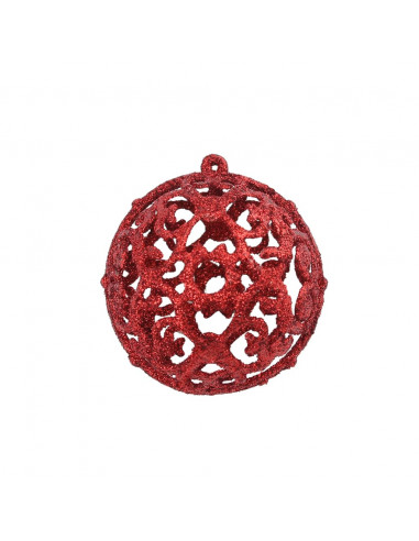 Set Palline di Natale 100 pz 3/4/6 cm Rosse
