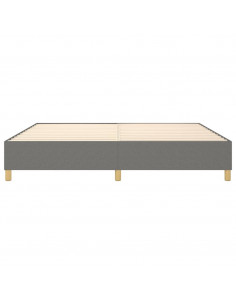 Giroletto a Molle Grigio Scuro 140x200 cm in Tessuto