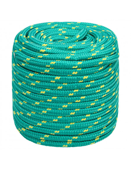 Corda per barca Verde 16 mm 100 m in Polipropilene