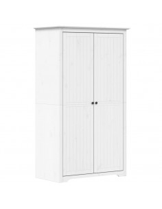 Armadio BODO 101x52x176,5 cm in Legno Massello di Pino Bianco 2