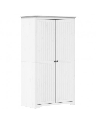 Armadio BODO 101x52x176,5 cm in Legno Massello di Pino Bianco