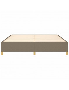 Giroletto a Molle Tortora 160x200 cm in Tessuto