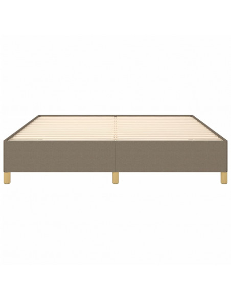 Giroletto a Molle Tortora 160x200 cm in Tessuto