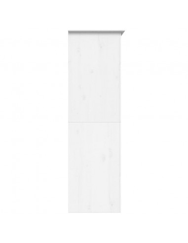 Armadio BODO 101x52x176,5 cm in Legno Massello di Pino Bianco