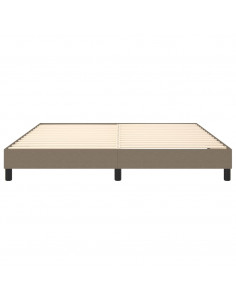 Giroletto a Molle Tortora 160x200 cm in Tessuto