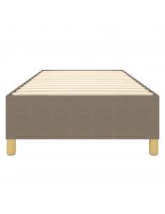 Giroletto a Molle Tortora 90x190 cm in Tessuto