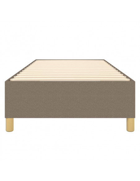 Giroletto a Molle Tortora 90x190 cm in Tessuto