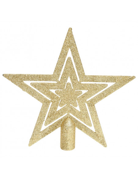 Set Addobbi di Natale 70 pz Oro e Rosso