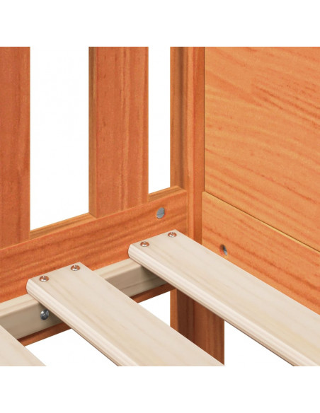 Giroletto Bambini con Cassetti 80x200 cm Legno Massello di Pino