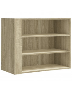 Armadietto a Muro Rovere Sonoma 75x35x60 cm in Truciolato 2