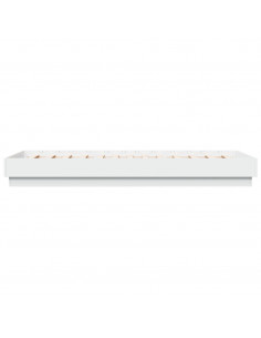 Giroletto Bianco 100x200 cm in Legno Massello