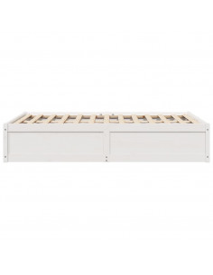 Giroletto Bianco 120x190 cm Legno Massello di Pino