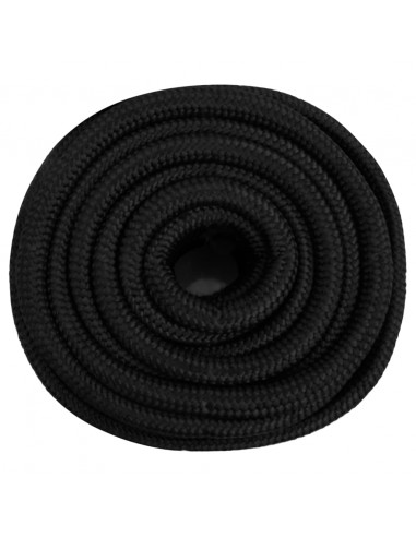 Corda Nautica Completamente Nera 20 mm 50 m in Polipropilene