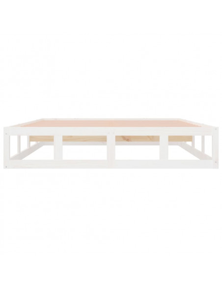 Giroletto Bianco 120x190 cm Small Double in Legno Massello
