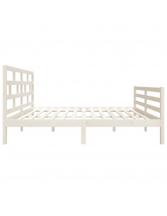 Giroletto Bianco 135x190 cm Double in legno Massello