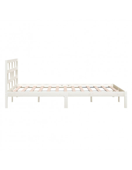Giroletto Bianco 135x190 cm Double in legno Massello