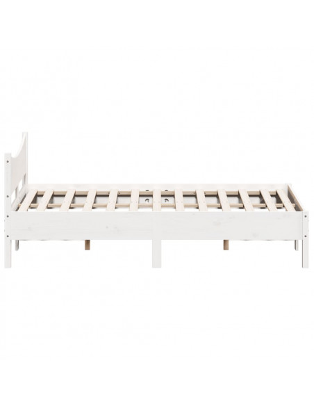 Giroletto Bianco 140x190 cm in Legno Massello di Pino