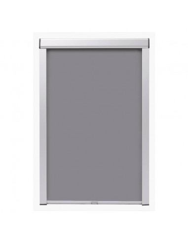 Tenda a rullo oscurante persiana grigia C04