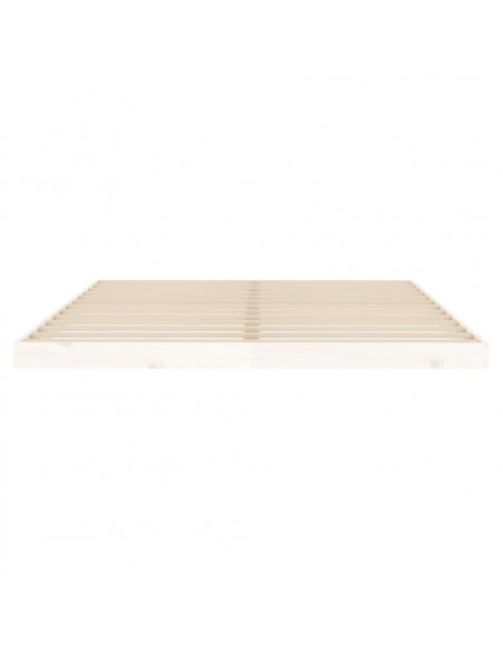 Giroletto Bianco 160x200 cm in Legno Massello di Pino