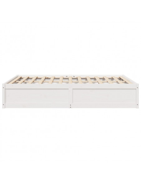 Giroletto Bianco 160x200 cm in Legno Massello di Pino