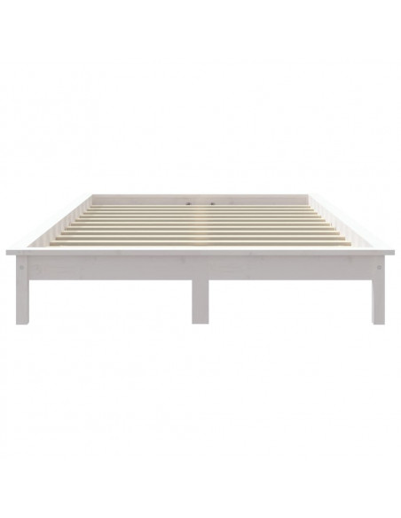 Giroletto Bianco 160x200 cm in Legno Massello di Pino