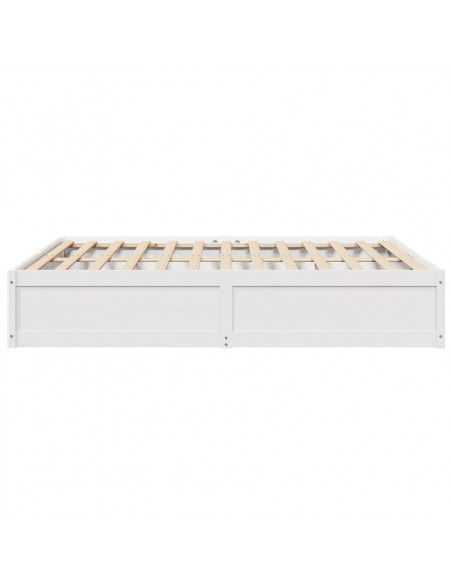 Giroletto Bianco 180x200 cm in Legno Massello di Pino