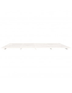 Giroletto Bianco 180x200 cm in Legno Massello di Pino