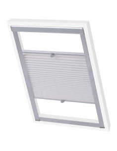 Tenda Plissettata Oscurante Bianca C02