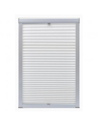 Tenda Plissettata Oscurante Bianca C02