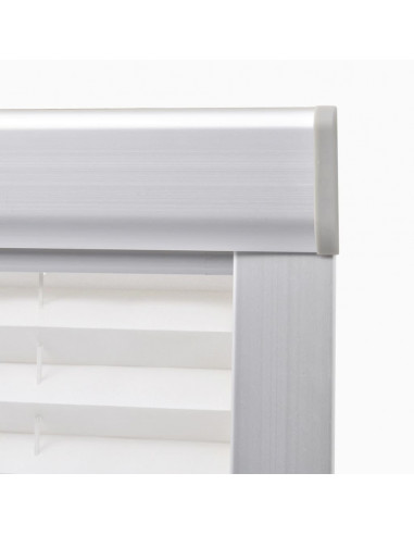 Tenda Plissettata Oscurante Bianca C02