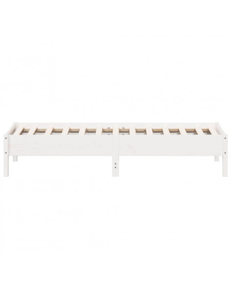 Giroletto Bianco 75x190 cm in Legno Massello di Pino