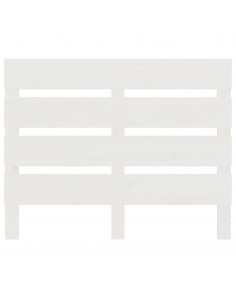 Giroletto Bianco 75x190 cm Legno Massello di Pino Small Single